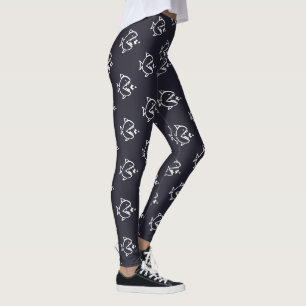 FISK EFTER BLYFISK OCH VATTENFISK LEGGINGS