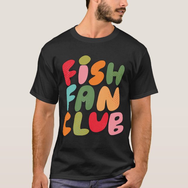 Fisk Fan Club (Version A) T Shirt (Framsida)