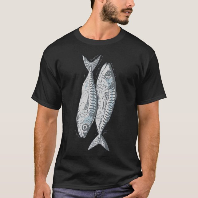 Fisk fisk fisk t shirt (Framsida)