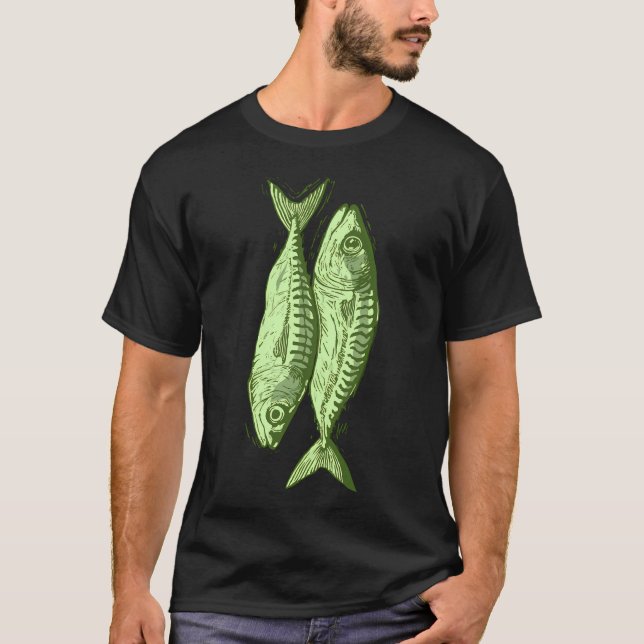 Fisk fisk fisk t shirt (Framsida)