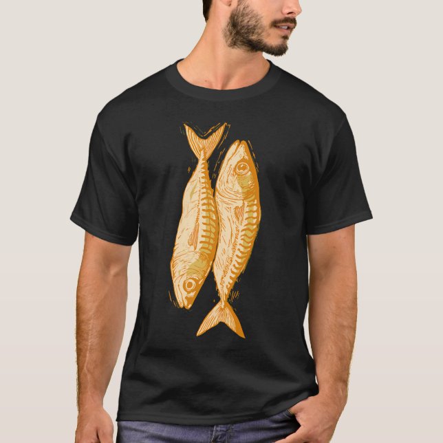 Fisk fisk fisk t shirt (Framsida)