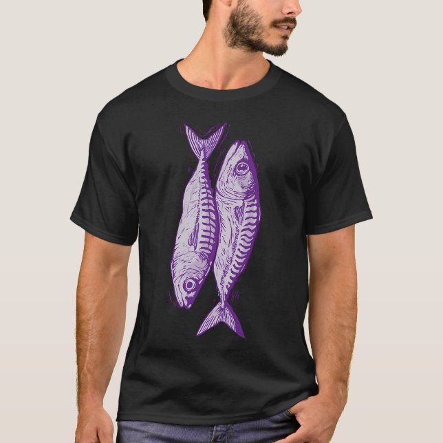 Fisk fisk fisk t shirt (Framsida)