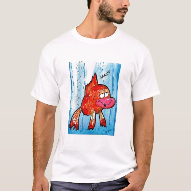 Fisk Flatulance Tee Shirt (Framsida)