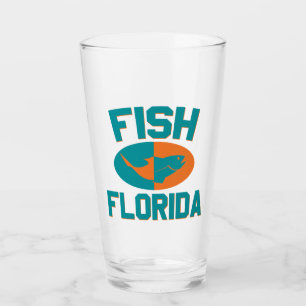 Fisk Florida Färger Glaskopp