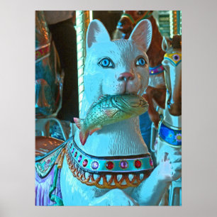Fisk för middag poster
