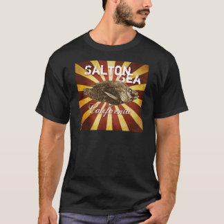 Fisk för Salton hav, Kalifornien Starburst: MÖRK Tee Shirt
