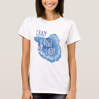 fisk för stridighet för galen fiskdam ny tee shirt