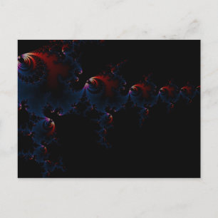 Fisk - Fractal konst Vykort