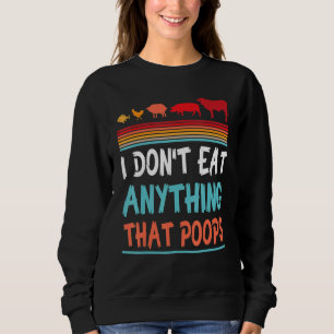 Fisk från kyckling får Gris Cow jag inte äter någo T Shirt