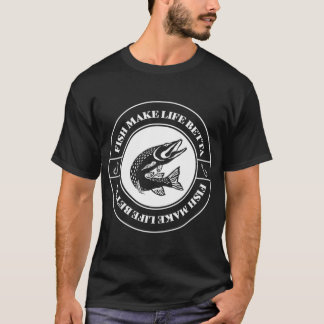 Fisk gör livet bättre - Fisk gör livet Betta T Shirt