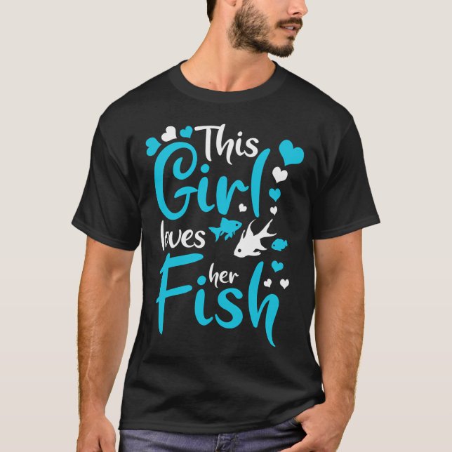 Fisk gör livet bättre t shirt (Framsida)