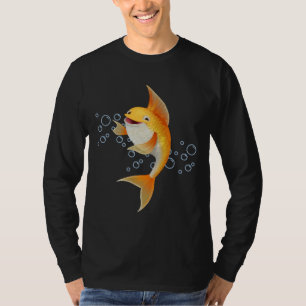 Fisk guldfisk 236 t shirt