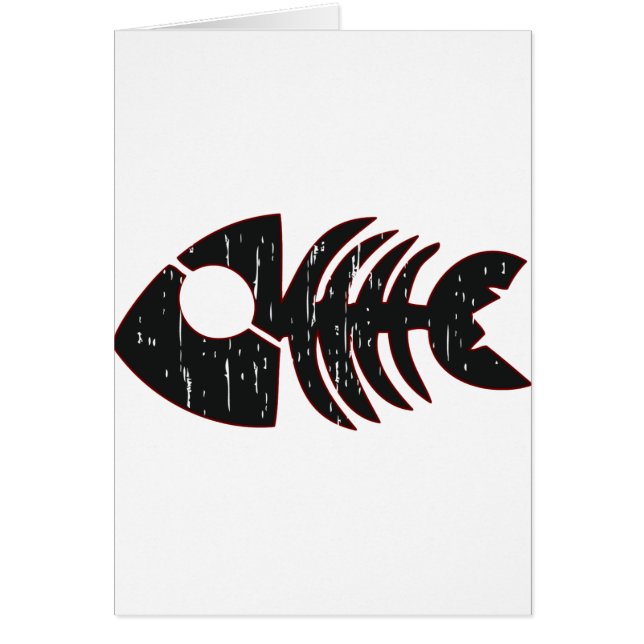 Fisk Hälsningskort (Framsidan)