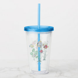 Fisk, havsbotten, hav . take away mugg