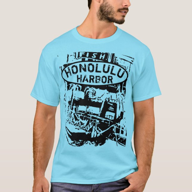 FISK HONOLULU HAMN T SHIRT (Framsida)