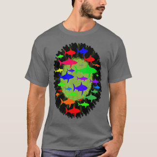 Fisk i akvarium t shirt
