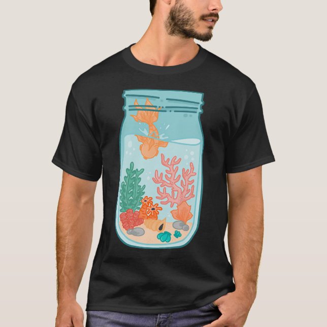fisk i burk t shirt (Framsida)