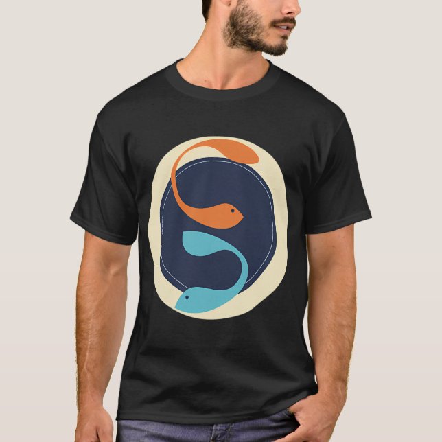 fisk i det blå t shirt (Framsida)