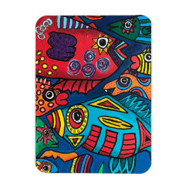 Fisk i Fast Lane Magnet