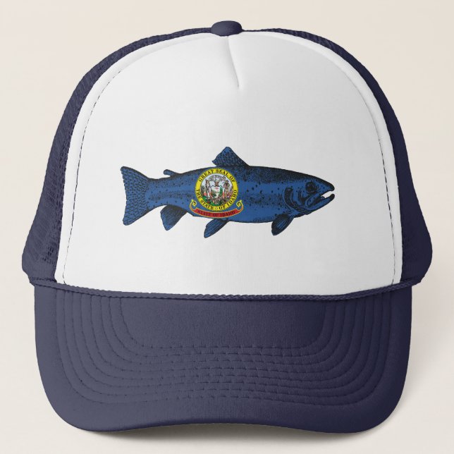 Fisk Idaho Öring Keps (Framsida)