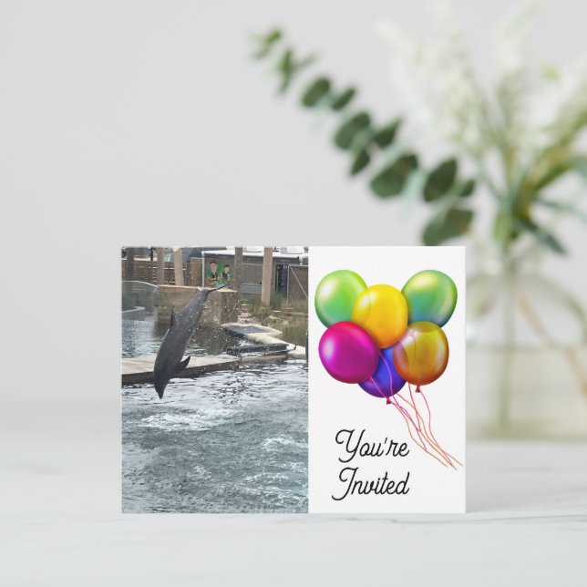 Fisk Inbjudningar (Stående Fram)