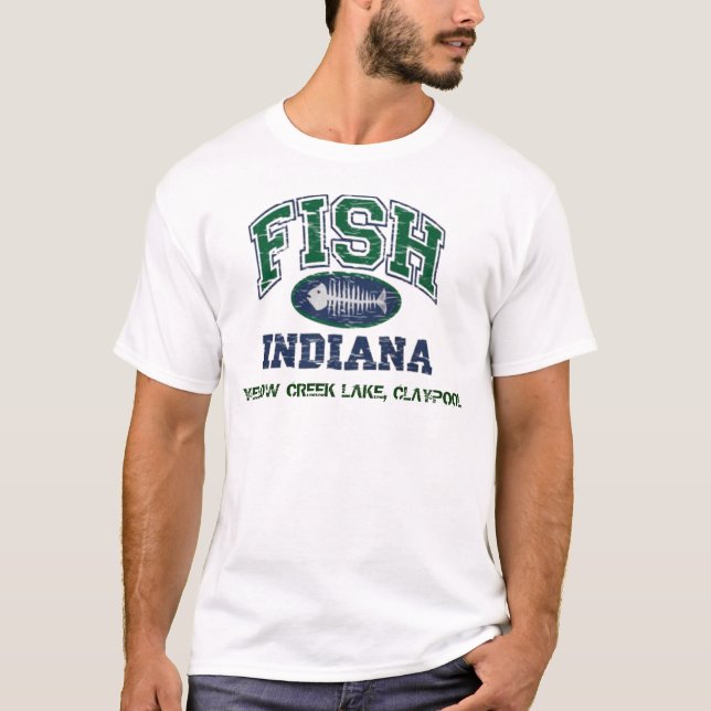 Fisk Indiana Tee Shirt (Framsida)