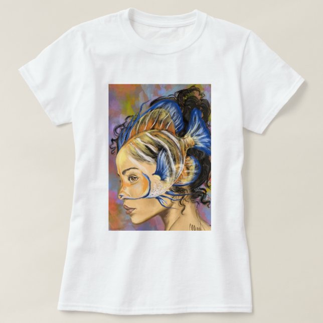 Fisk Kvinnor T-Shirt (Design framsida)