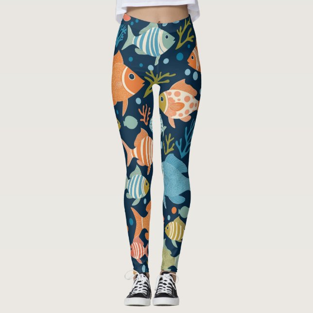 Fisk Leggings (Framsida)
