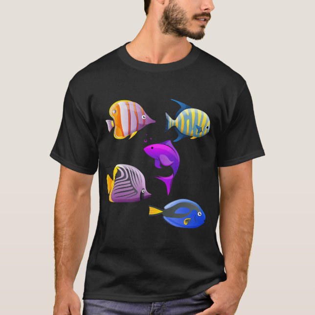FISK - LITEN OCH VACKER T SHIRT (Framsida)