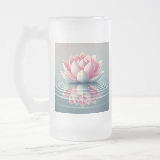 Fisk lotus design mugg (Vänster)