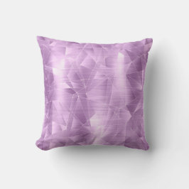Fisk Luxury Lilac Geometrical Mönster Pillow Kudde