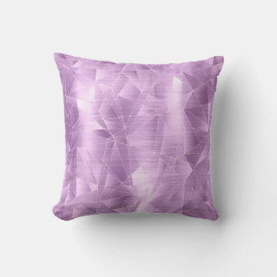 Fisk Luxury Lilac Geometrical Mönster Pillow Kudde