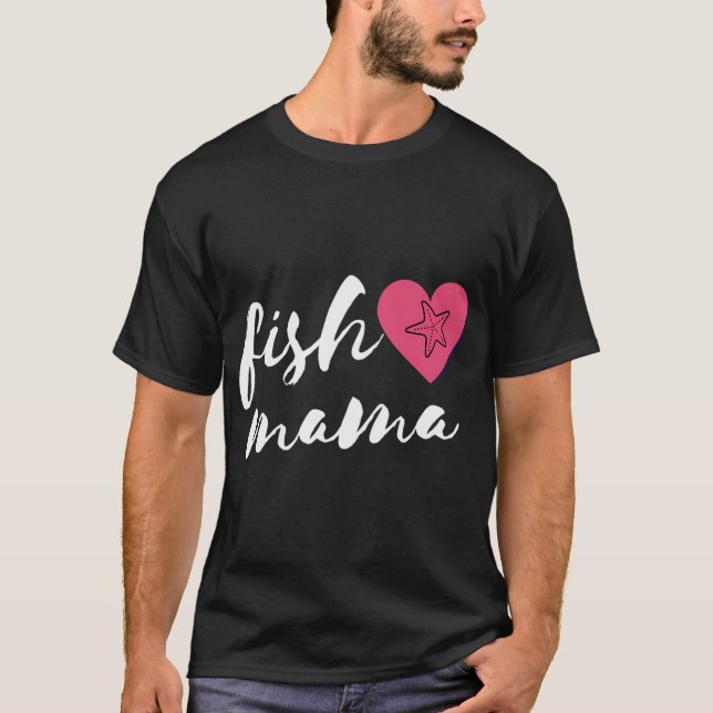 Fisk mamma 2 t shirt (Framsida)
