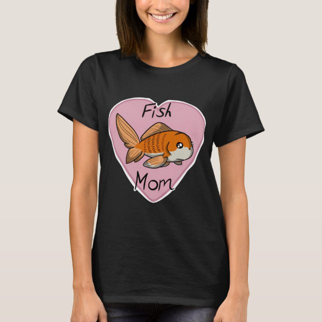 Fisk Mamma T Shirt (Framsida)