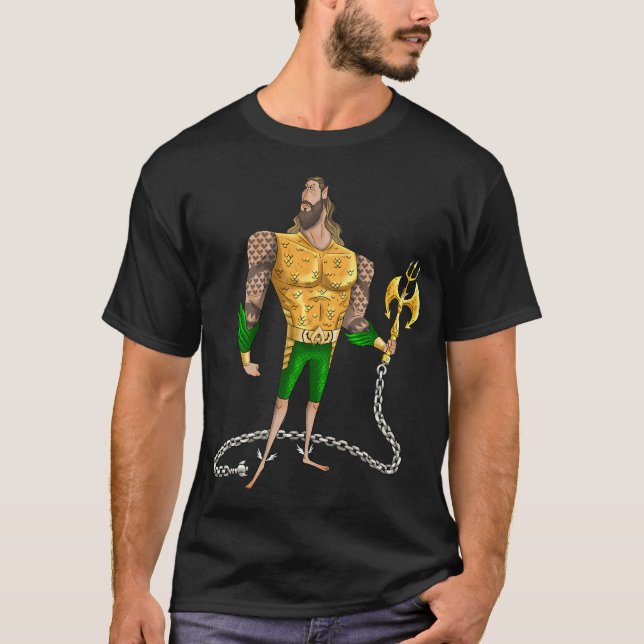 Fisk Man T Shirt (Framsida)