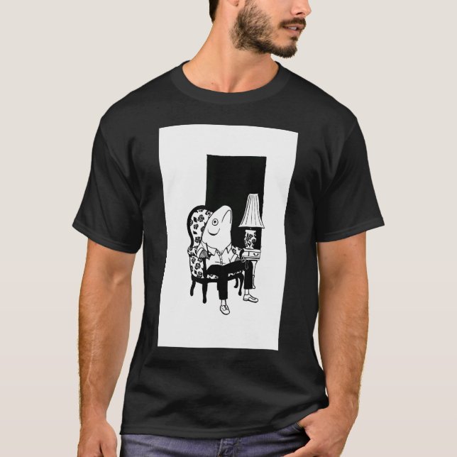 Fisk Man T Shirt (Framsida)