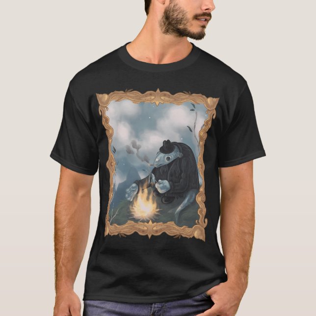 fisk man t shirt (Framsida)