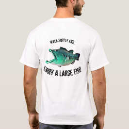Fisk med inställning av konstnären Mike Quinn T Shirt