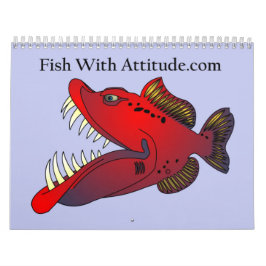 Fisk med inställningsamlingen av Mike Quinn Kalender