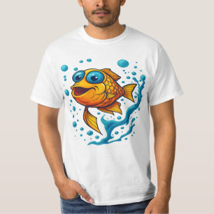 fisk med stora ögon t shirt