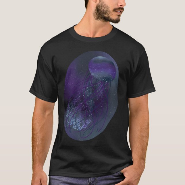 fisk med tom mage t shirt (Framsida)