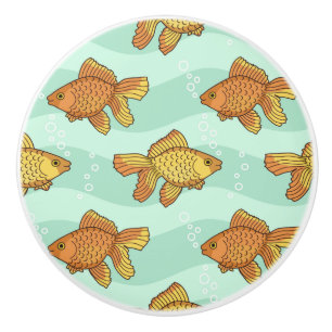 Fisk-mönster Knopp