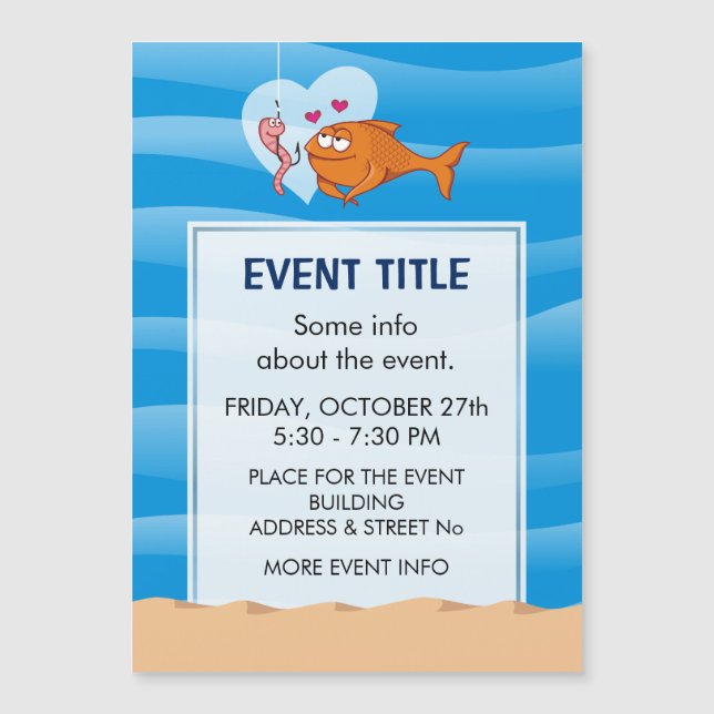 Fisk och bete i Kärlek (Framsida)