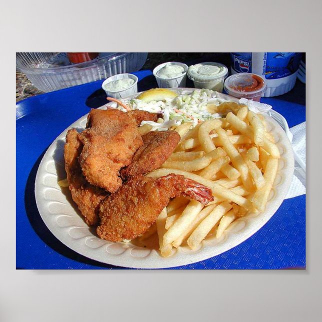 Fisk och Chip poster (Framsidan)