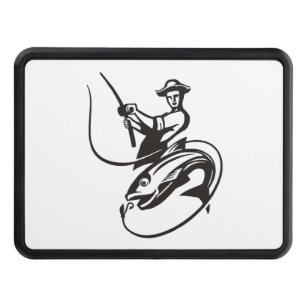 Fisk och fiske dragkroksskydd