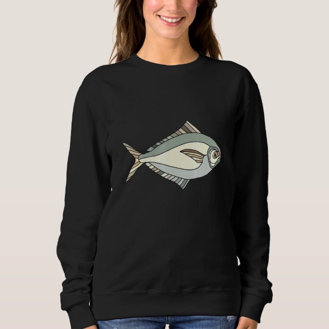Fisk och fiske t shirt (Framsida)