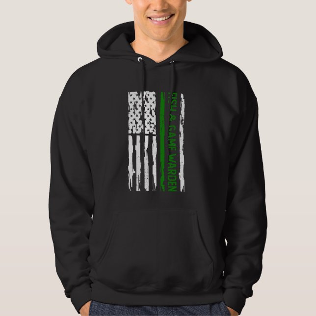 Fisk och spel Warden Hoodie (Framsida)