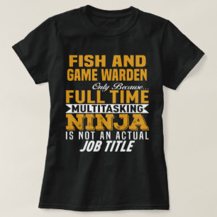 Fisk och spel Warden T Shirt