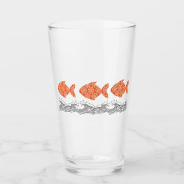 Fisk och Vågar Glaskopp