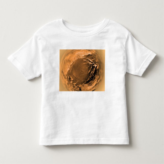 Fisk-öga-vy över Titans Yta T-shirt (Framsida)